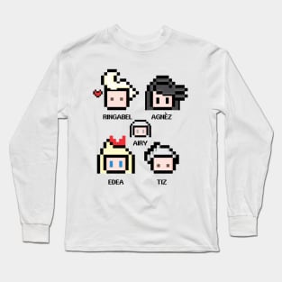 Bravely Pixels Long Sleeve T-Shirt